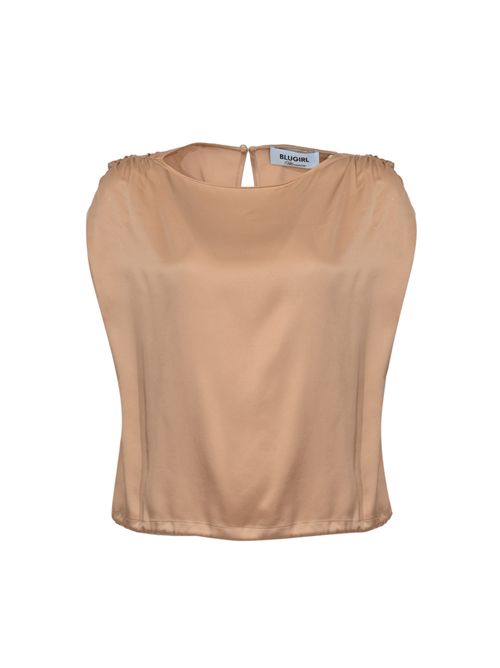 Blusa in raso fluido BLUGIRL | RA6169 T448A61212